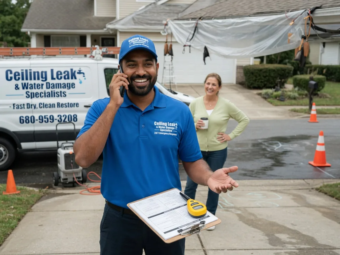 Ceiling Leak Cleanup Claremont, NH FAQs
